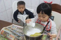 ▍親子廚房 ▍自製香濃又好吃的超QQ 地瓜圓+芋圓