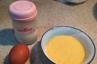 ▍寶寶蛋黃蒸蛋 ▍母乳/配方奶蒸蛋