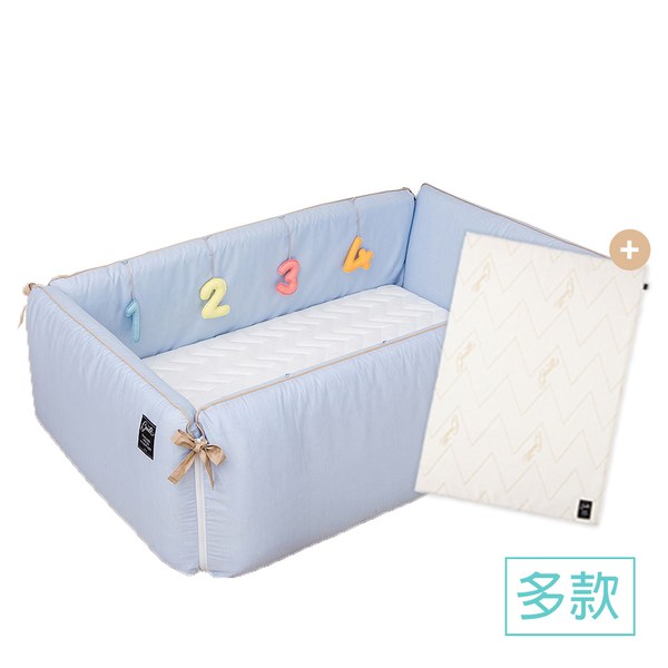 【原售價$15500】gunite 落地式沙發嬰兒陪睡床智慧調溫組(含天絲親水綿床墊)(2~6y)｜多色可選