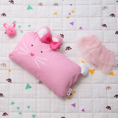 【5/10起出貨】Milo&Gabby美國 動物好朋友mini枕頭套｜LOLA芭蕾舞兔兔