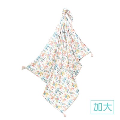 La Millou 抗菌包巾-竹纖涼感巾(加大)_140x110cm-肯亞嘉年華