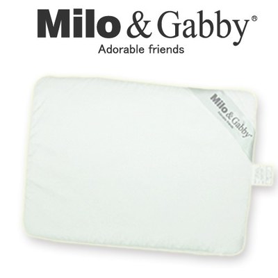 Milo&Gabby美國 動物好朋友超涼感排汗抗菌黑米枕