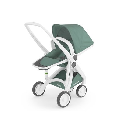 Greentom荷蘭 Reversible雙向款經典嬰兒推車｜文青綠