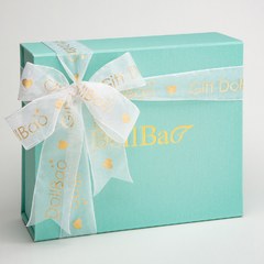 Gift DollBao 緞帶彌月禮盒小(23x20x8cm)
