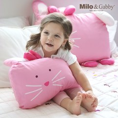Milo&Gabby美國 動物好朋友mini枕頭套｜LOLA芭蕾舞兔兔