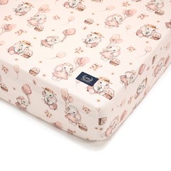 La Millou波蘭 拉米洛北歐風嬰兒床單(70x140cm)｜MAJA聯名款｜小象小甜心
