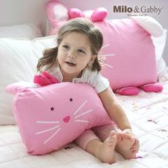 Milo&Gabby美國 動物好朋友超細纖維防蹣抗菌mini枕心+枕套組｜多款可選
