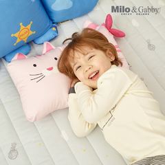 Milo & Gabby 動物好朋友-超細纖維防蹣抗菌mini枕心+枕套組(多款可選)