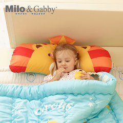 Milo & Gabby 動物好朋友-長條抱枕心枕套組(多款可選)