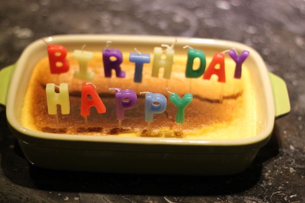 副食品 周歲 自製簡易生日蛋糕